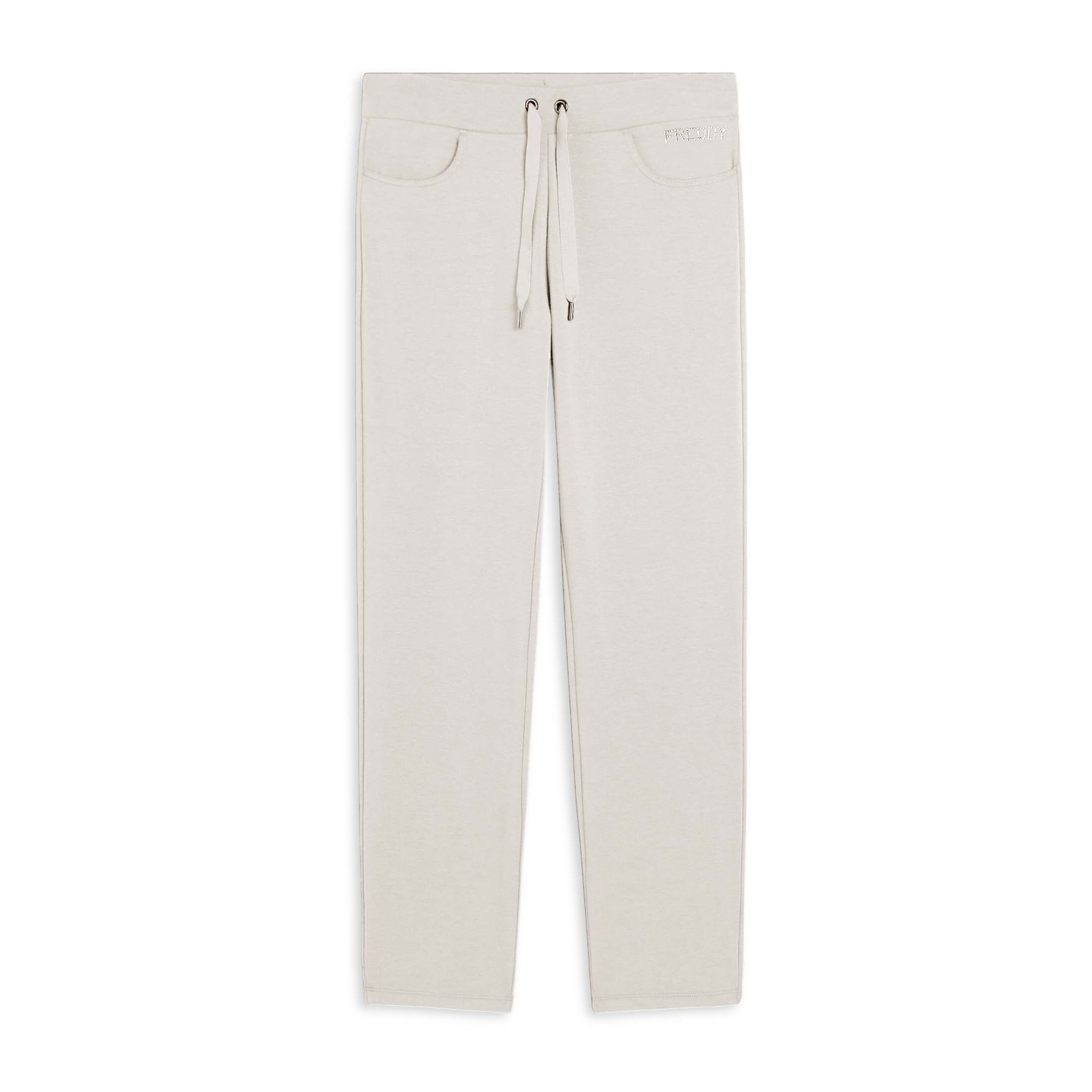 Pantaloni sportivi da donna con tasche interne e strass