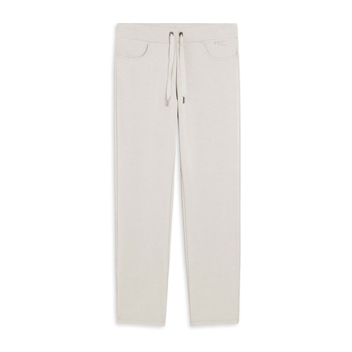 Pantaloni sportivi da donna con tasche interne e strass