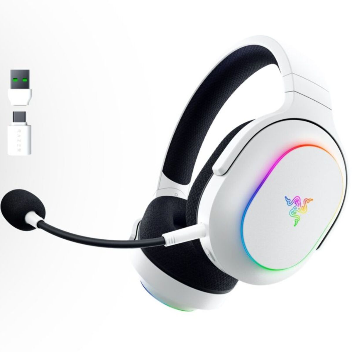Casque gamer RAZER BARRACUDA X CHROMA BLANC