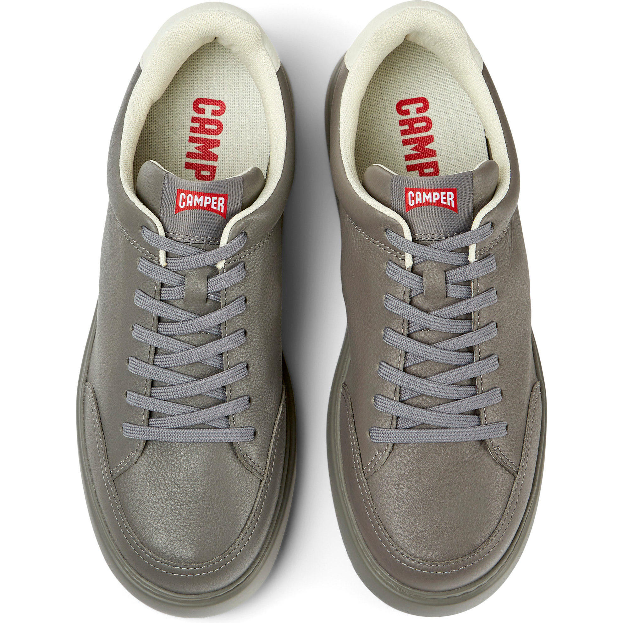 Sneakers - CAMPER Runner K21 - Grigio - Pelle liscia