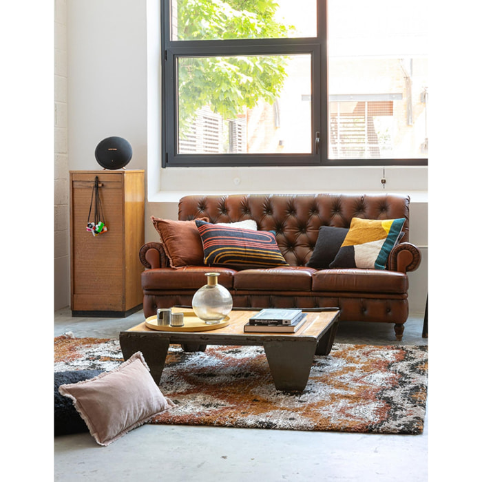 Coussin uni Fara