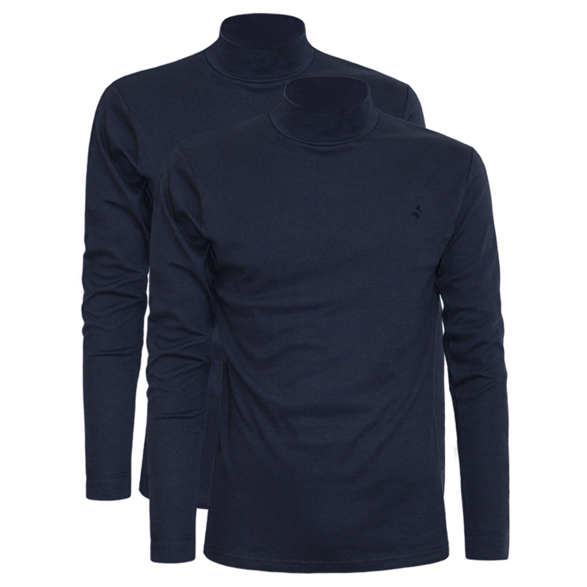 Lupetto Interlock Navigare, Confezione da 2 pezzi, Art.915, Navy