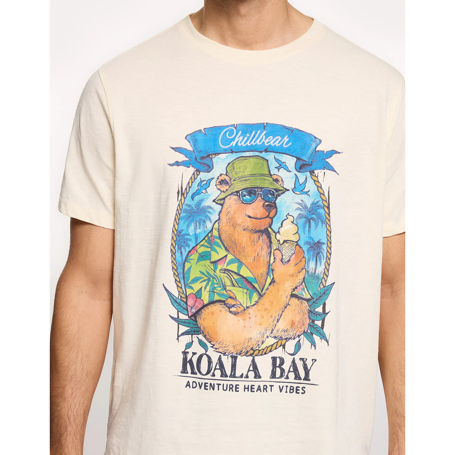 Camiseta Manga Corta Vainilla - Chillbear