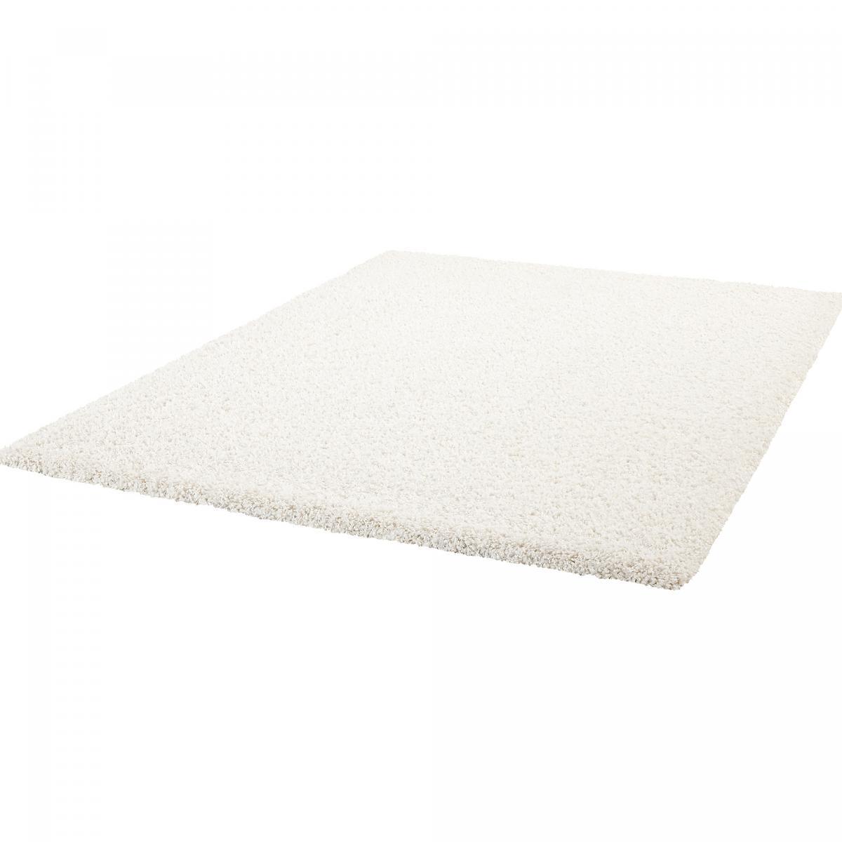 Tapis shaggy tissé motif uni PANO