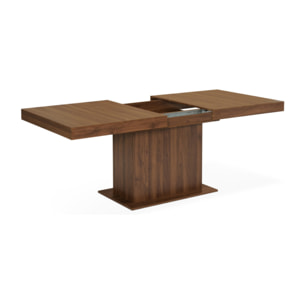 Tables à manger extensibles Tania - Bois noyer