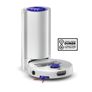 Aspirateur robot Dyson R1 Nurovi™ Dry (Gris clair/Bleu pervenche)