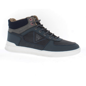 Armata di Mare Scarpe Uomo Sneakers Alte Stringate con Soletta Rimovibile in Memory Foam AMU W23D425 Navy