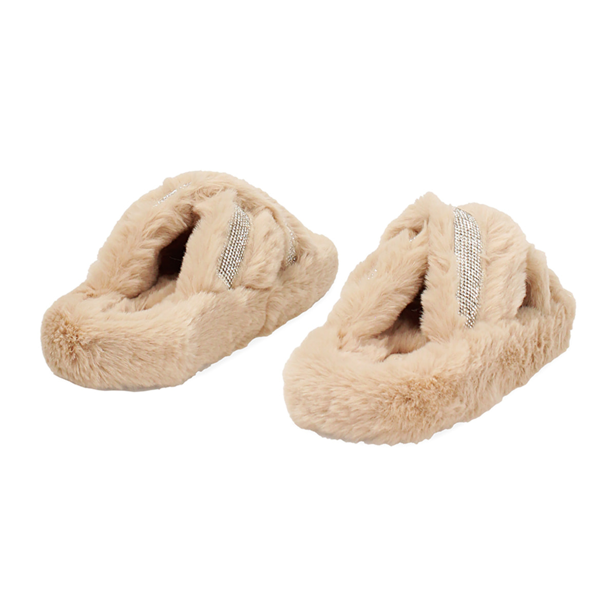 Pantofole color beige