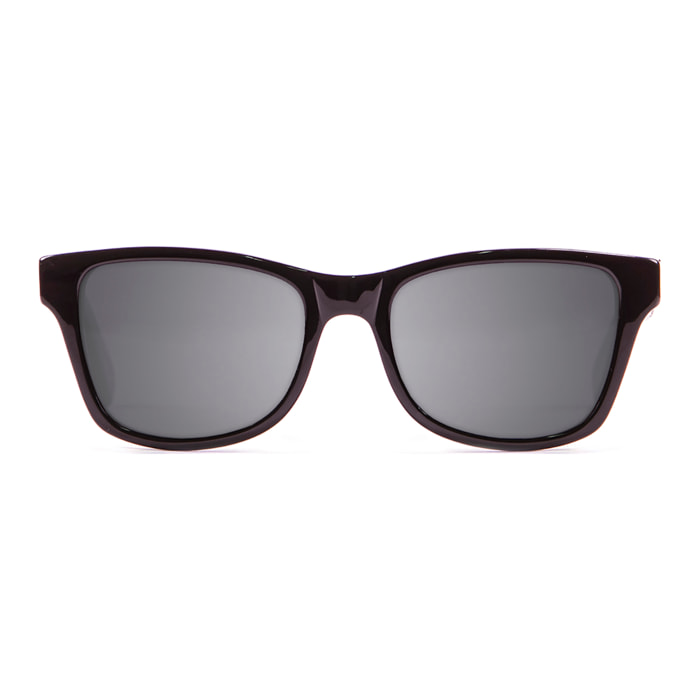 Gafas de sol OCEAN LAGUNA - Negro brillante con patillas negro brillante y nudoso elm / Ahumada