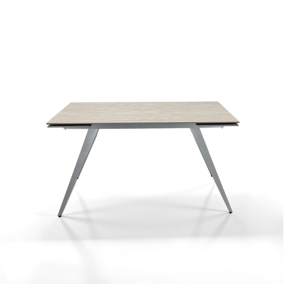 Tomasucci Table extensible MICCIU TRAVERTINO MARBLE - PLATUNUM
