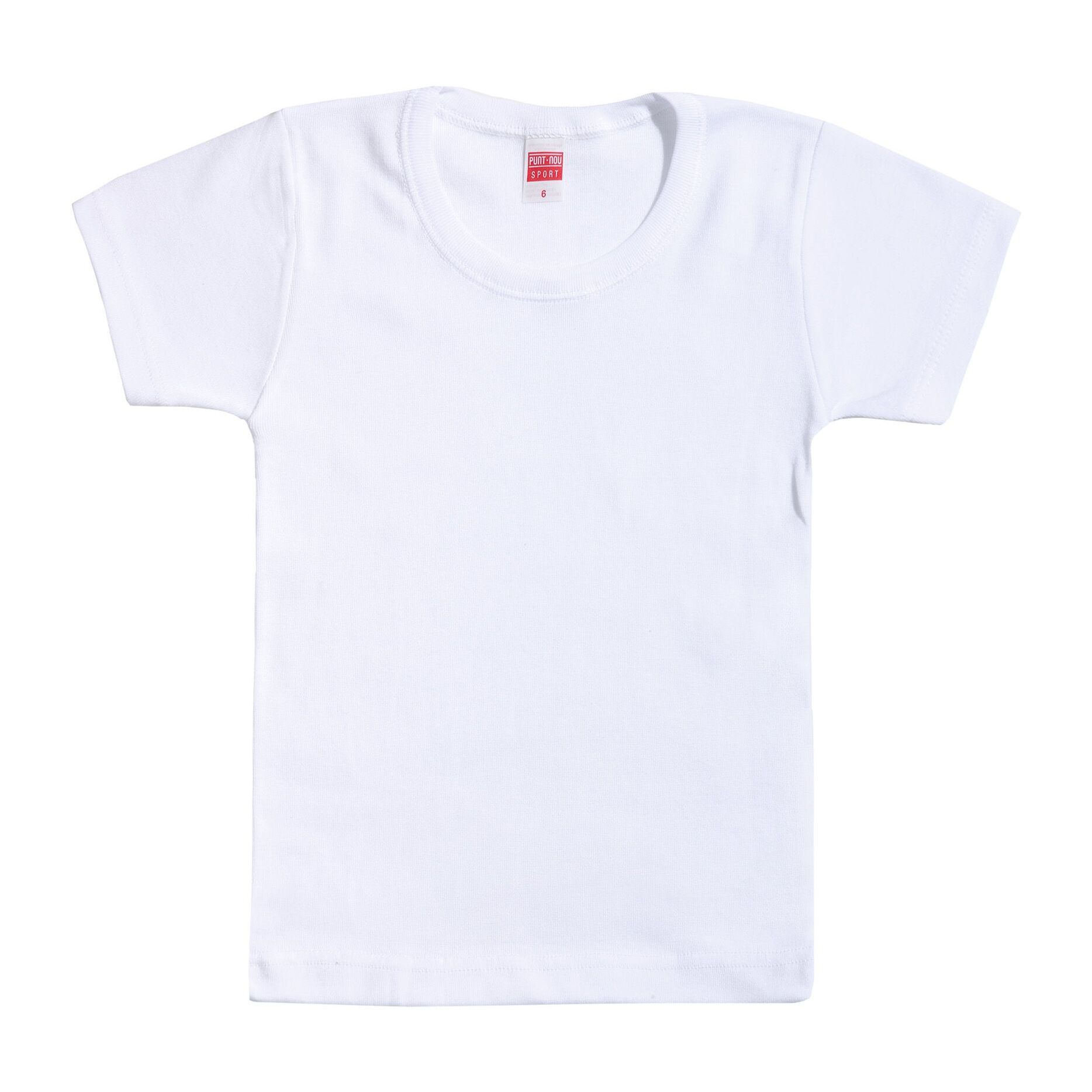 Camiseta Niño M/C Canale 1X1 Blanco Talla 2