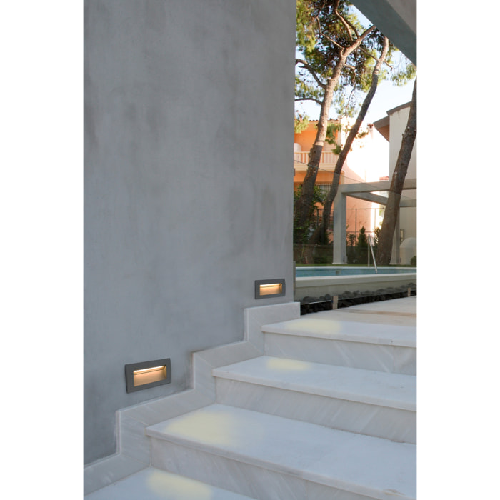SEDNA RCT Lampe encastrable gris foncé