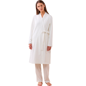 Vestaglia invernale donna micropile articolo unito. Noidinotte