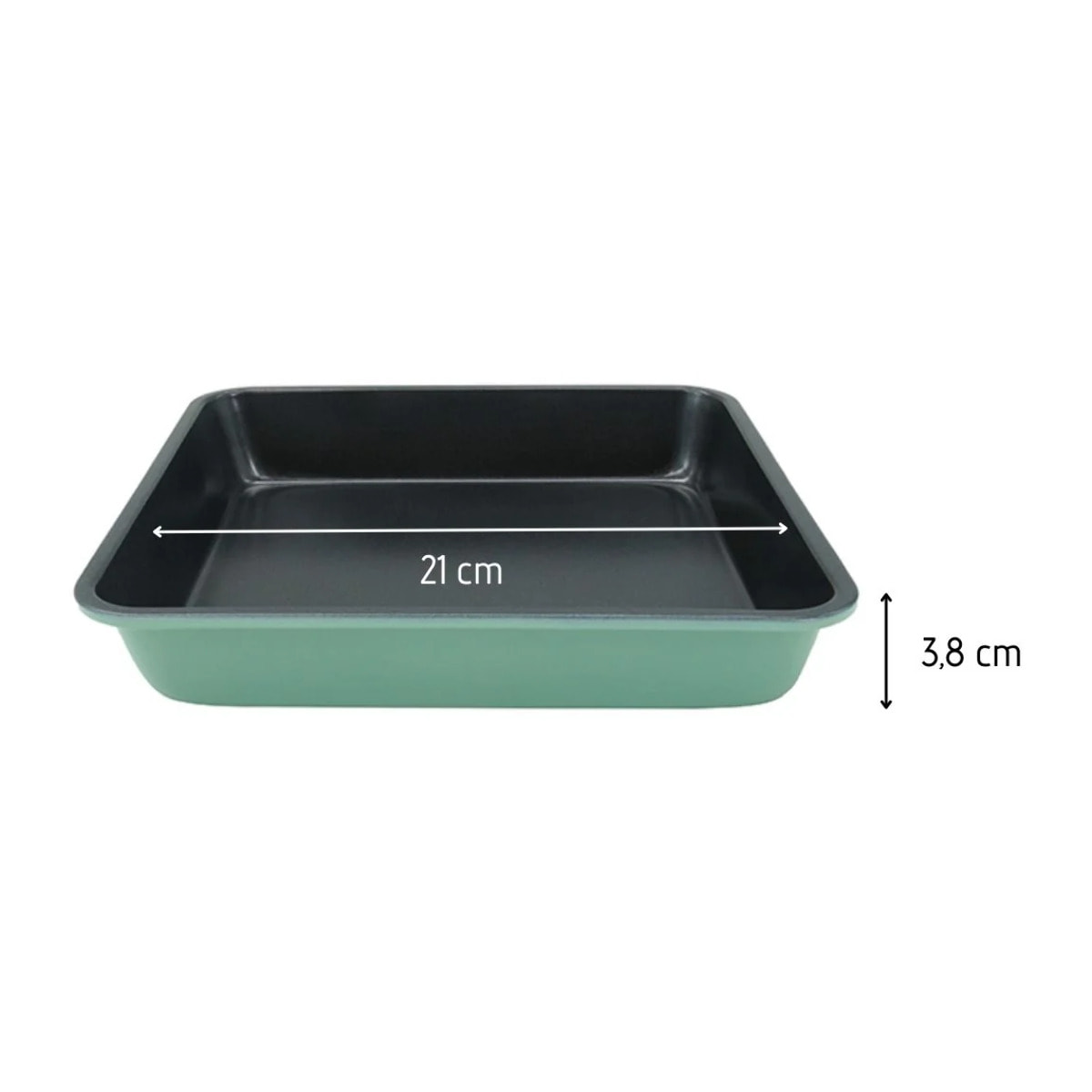 Lot de 2 moules à brownies 21 cm Zenker Smart Pastry