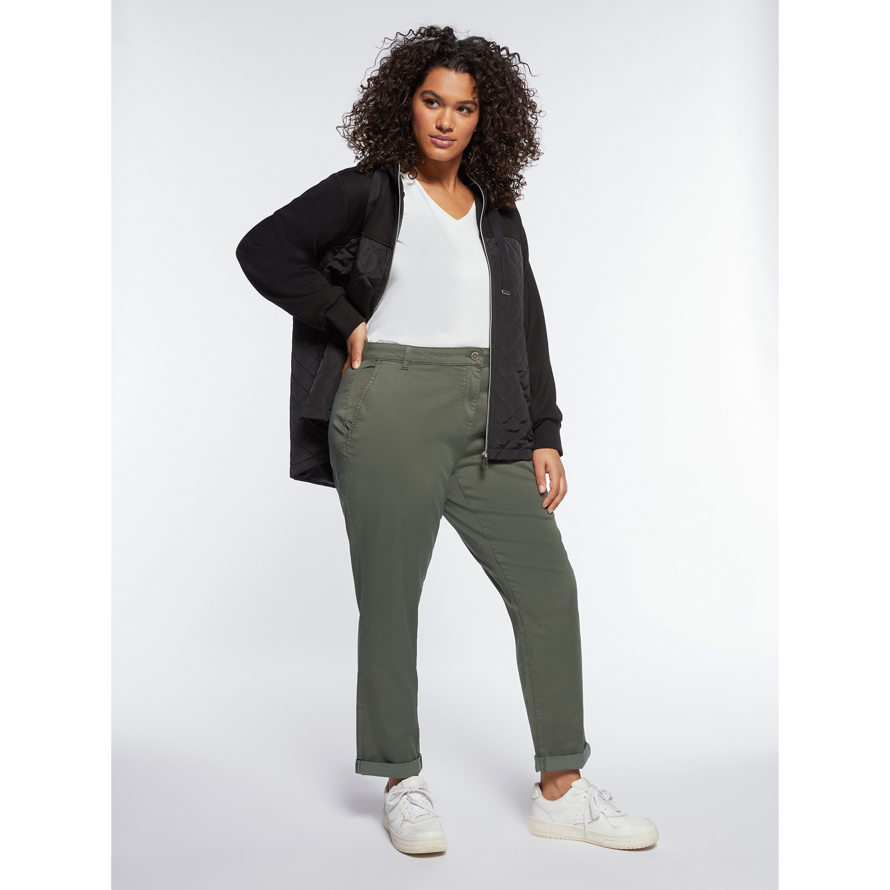 Fiorella Rubino - Pantalones chinos de TENCEL™ - Verde