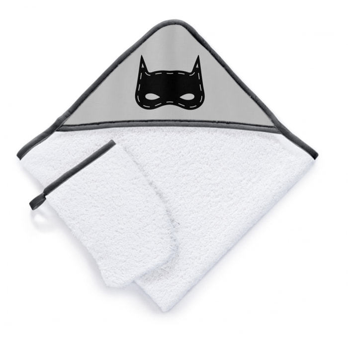 CAPA DE BAÃO + MAN SUPERHERO