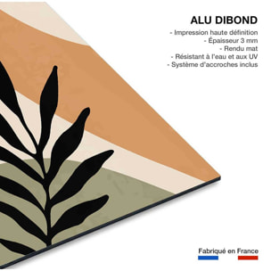 Tableau contemporain fleurs alchemille  Tableau alu Dibond