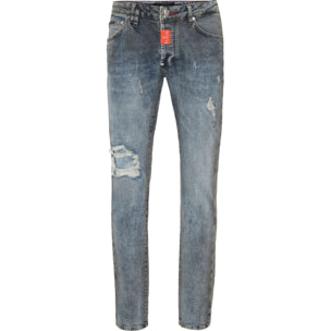 PHILIPP PLEIN Jeans taglio straight HEXAGON