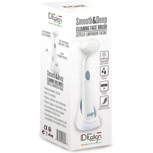Brosse nettoyante visage Smooth Deep - Blanc