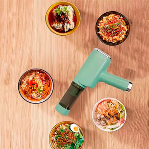 Macchina per fare la pasta con 40W, capacità di 200g e 5 forme diverse.