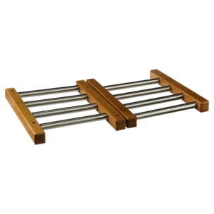 Dessous de plat extensible bambou