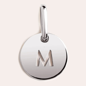Mini Medallion Letter Plata
