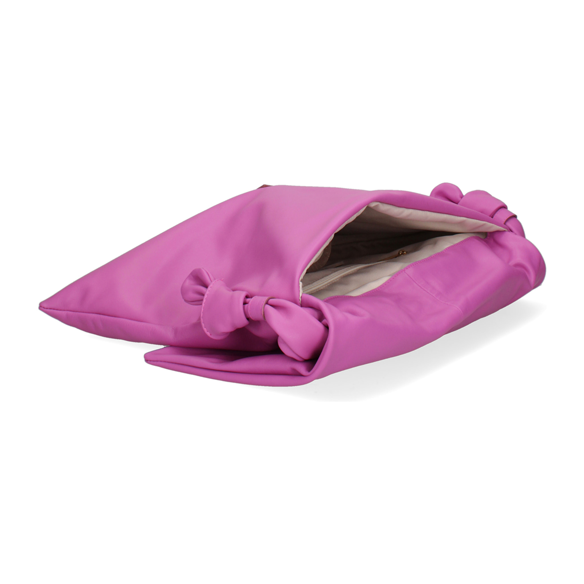 Borsa a spalla da donna In Vera pelle Made in Italy 46x32x2 cm