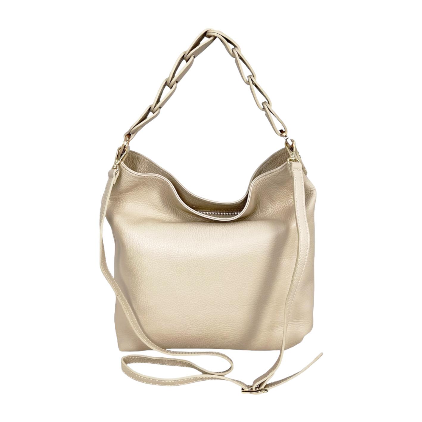 Borsa a spalla Cheval Firenze Lily Beige