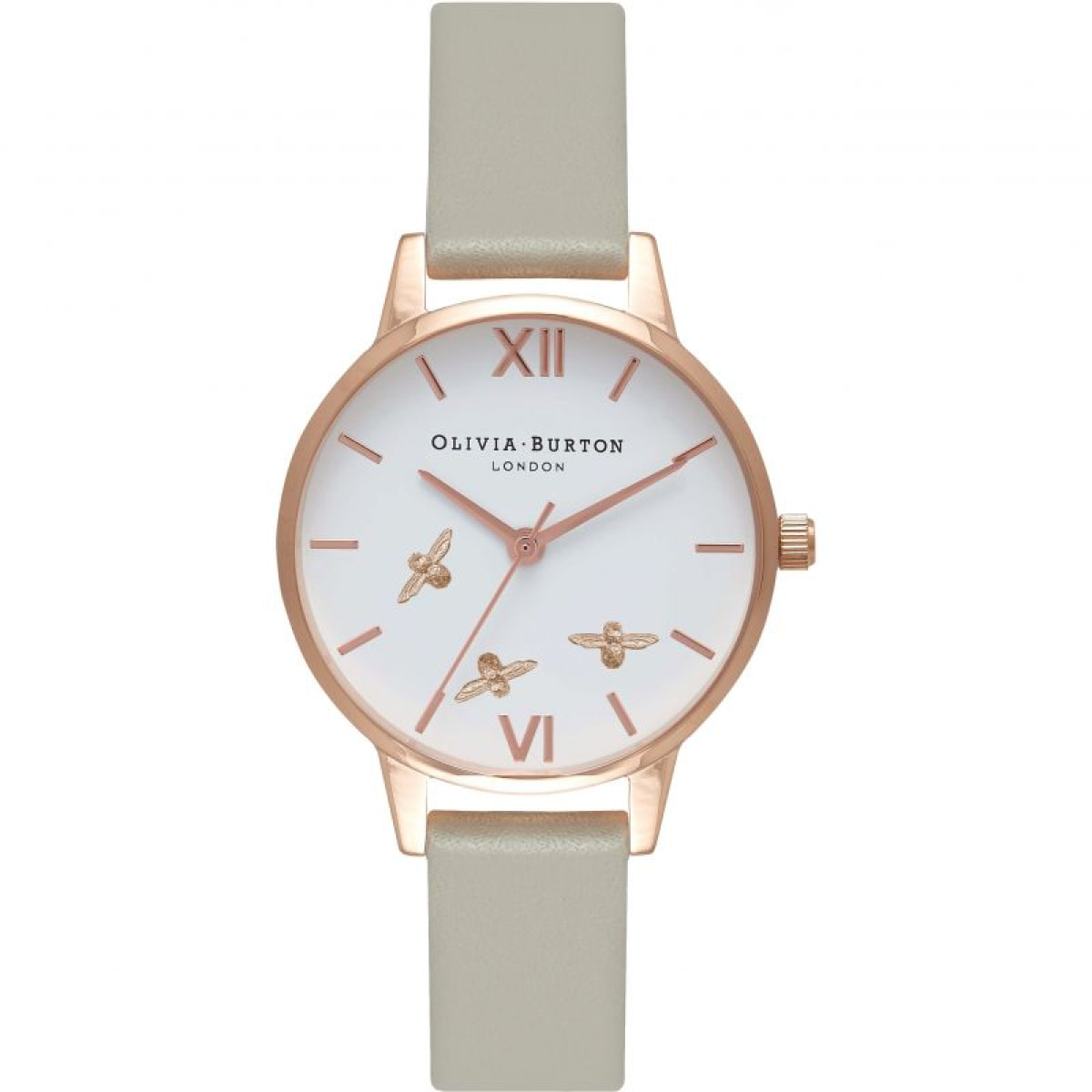 Reloj Olivia Burton OB16CH03 Mujer Analogico Cuarzo con Correa de Piel sintetica