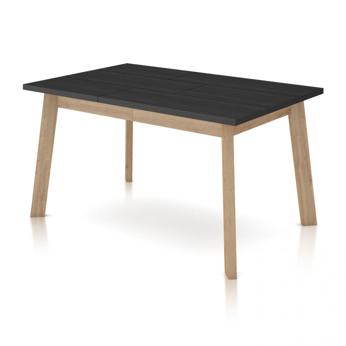 Mesa de comedor Naira 140 Negro Roble