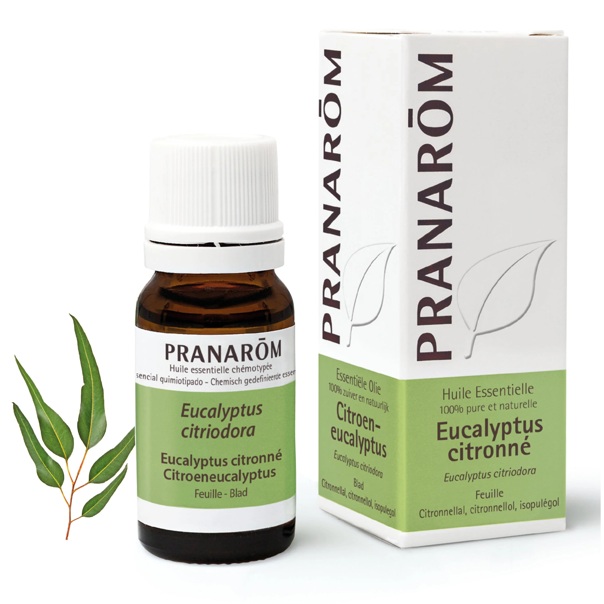 Pranarom - Huile Essentielle d'Eucalyptus citronné - 10 ml