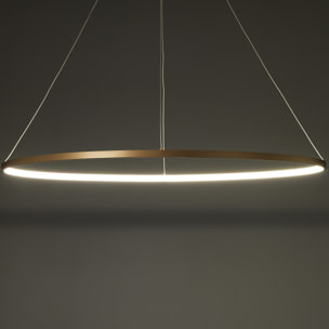 Oresteluchetta Lampadario OVAL INDEE GOLD multicolore