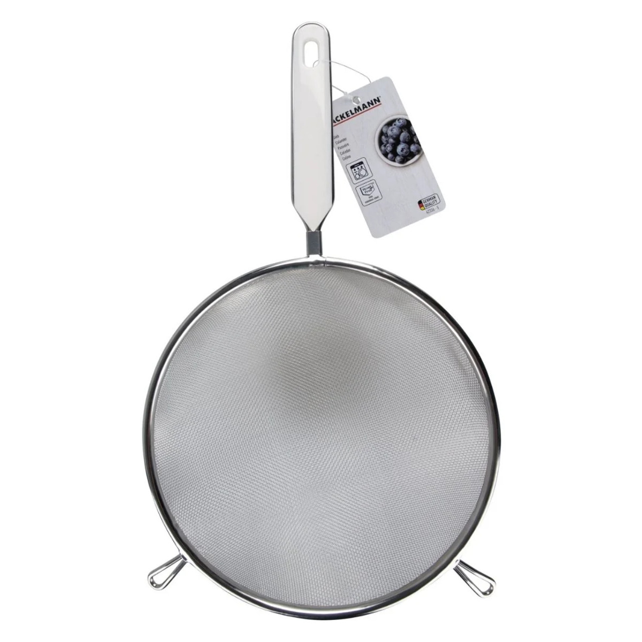 Set de 2 ustensiles de cuisine passoire en inox Fackelmann Basic