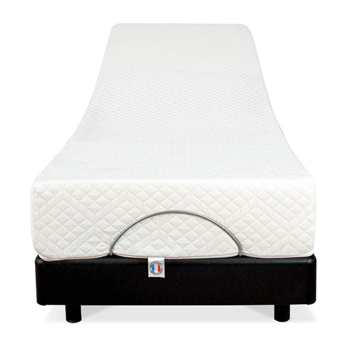 Ensemble Superflex 1 place | Sommier électrique + Matelas Mémoire de forme