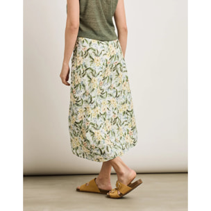 Falda Midi Amarillo - Ilche