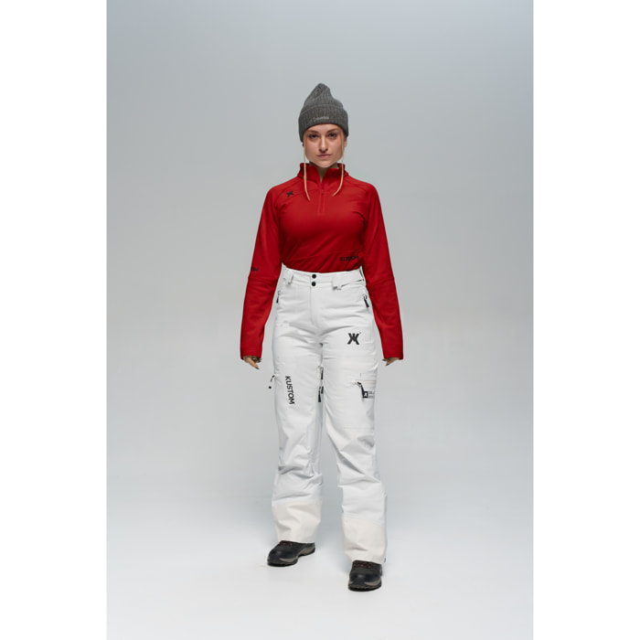 Maglietta termica rossa AXIS KUSTOM DONNA