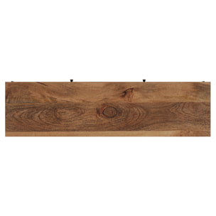 Meuble TV ajouré en bois de manguier 150 cm - Jaya