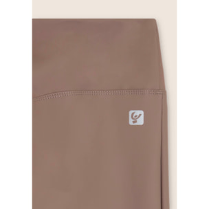 Leggings 7/8 effetto pelle vita regular