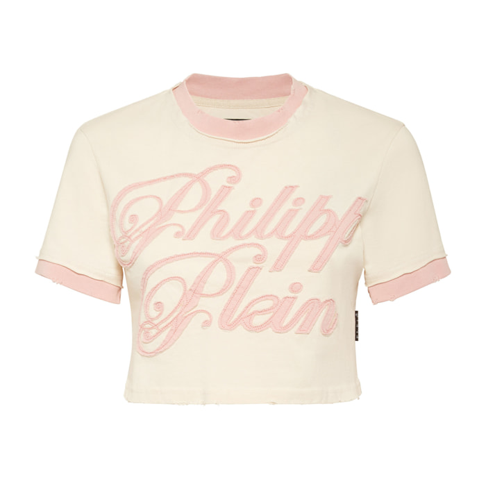PHILIPP PLEIN Camiseta Cuello Redondo Ss SIGNATURE