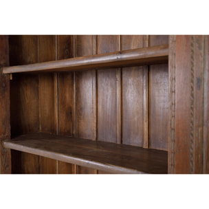Librería de Madera de Mango 142 Cm Estilo Rústico Contemporáneo