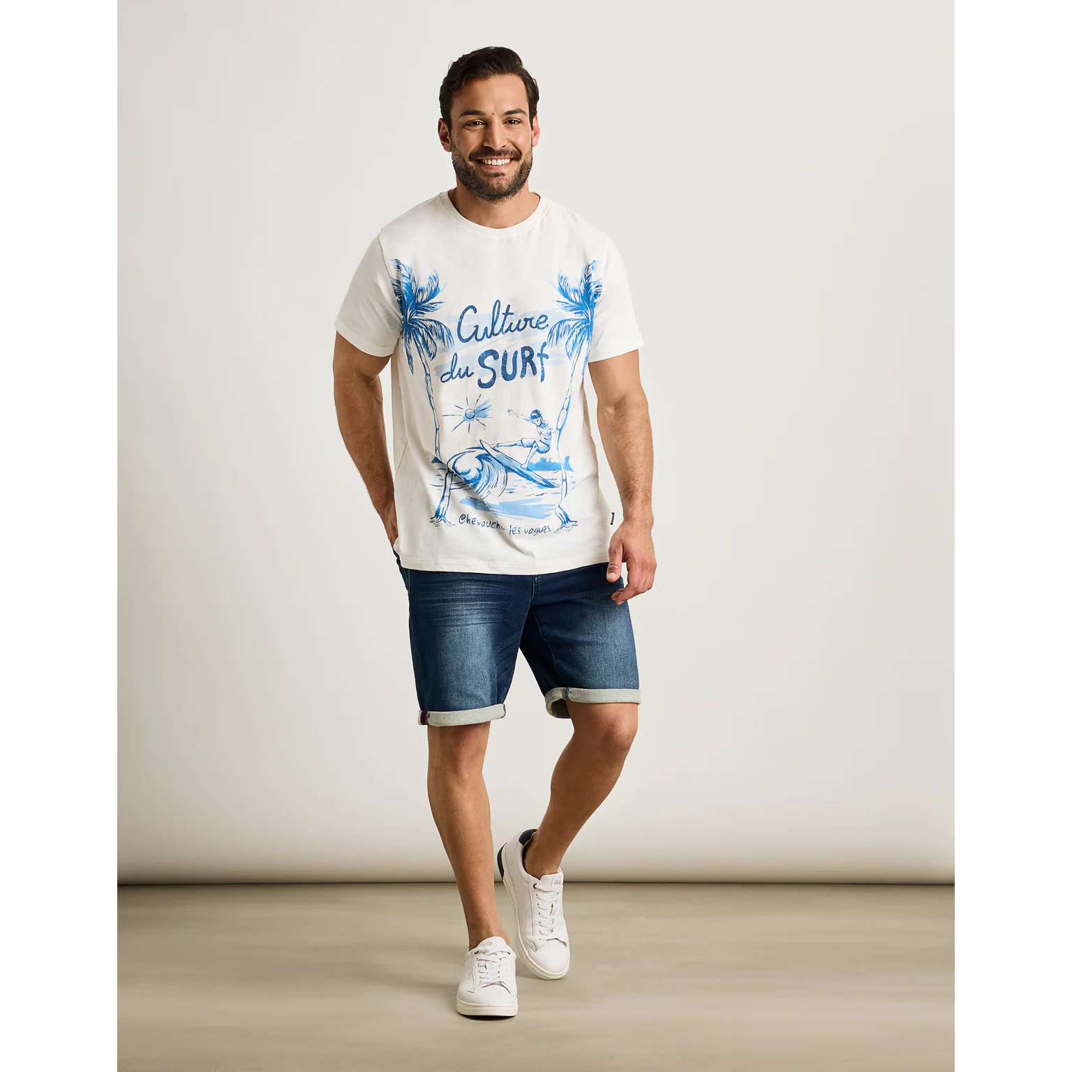 Camiseta Manga Corta Blanco - Kibus