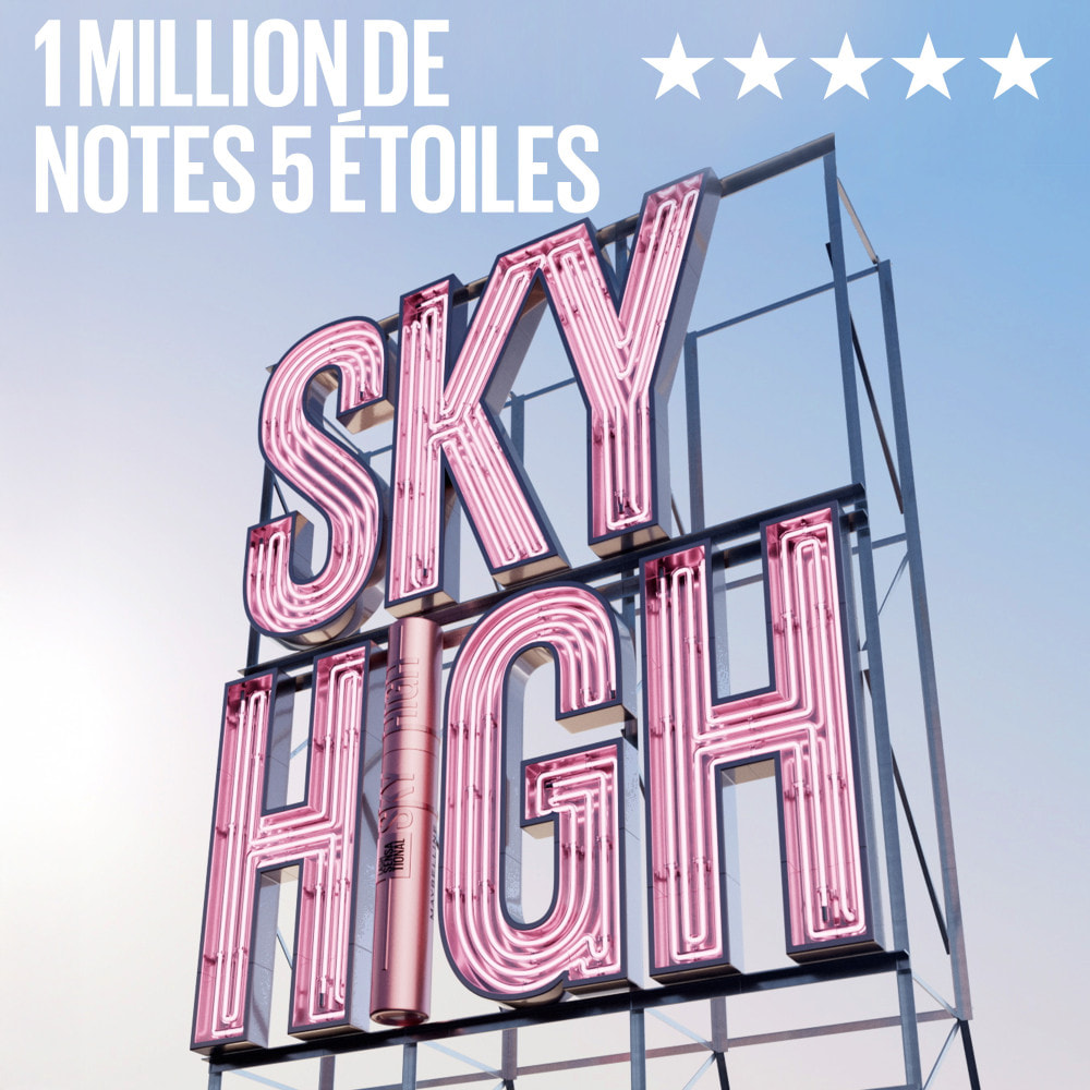 Maybelline New York Mascara Sky High Space Diamond