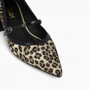 ZAPATOS DE SALÓN ANIMAL PRINT CHIRUN-XI