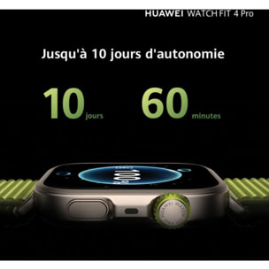Montre connectée HUAWEI Pack Fit 4PRO Noir + Freebuds SE3 Beige