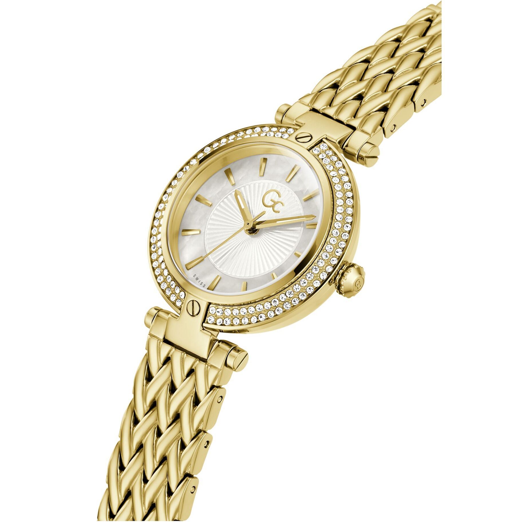 Gc Reloj De Cuarzo De Día Y Fecha Gc Vogue