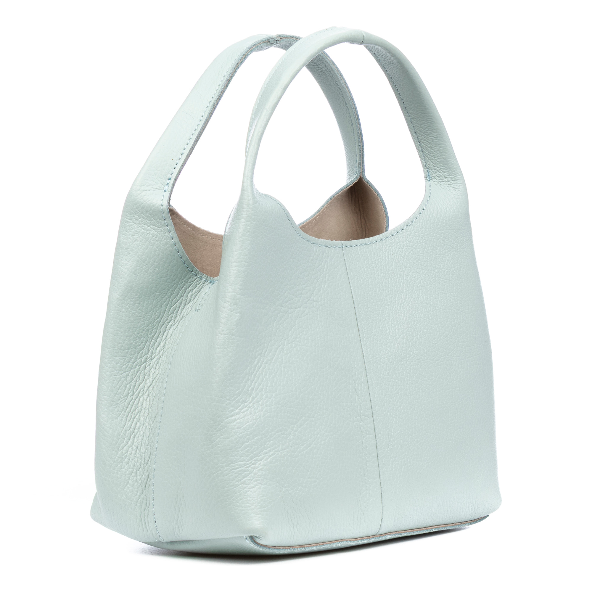 Barasso bolso de mano mujer. Piel auténtica Dollaro.