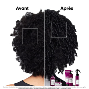 Série Expert Curl Expression - Eau de Soin Raviveur de Boucles - cheveux ondulés, bouclés, frisés et crépus 190ml