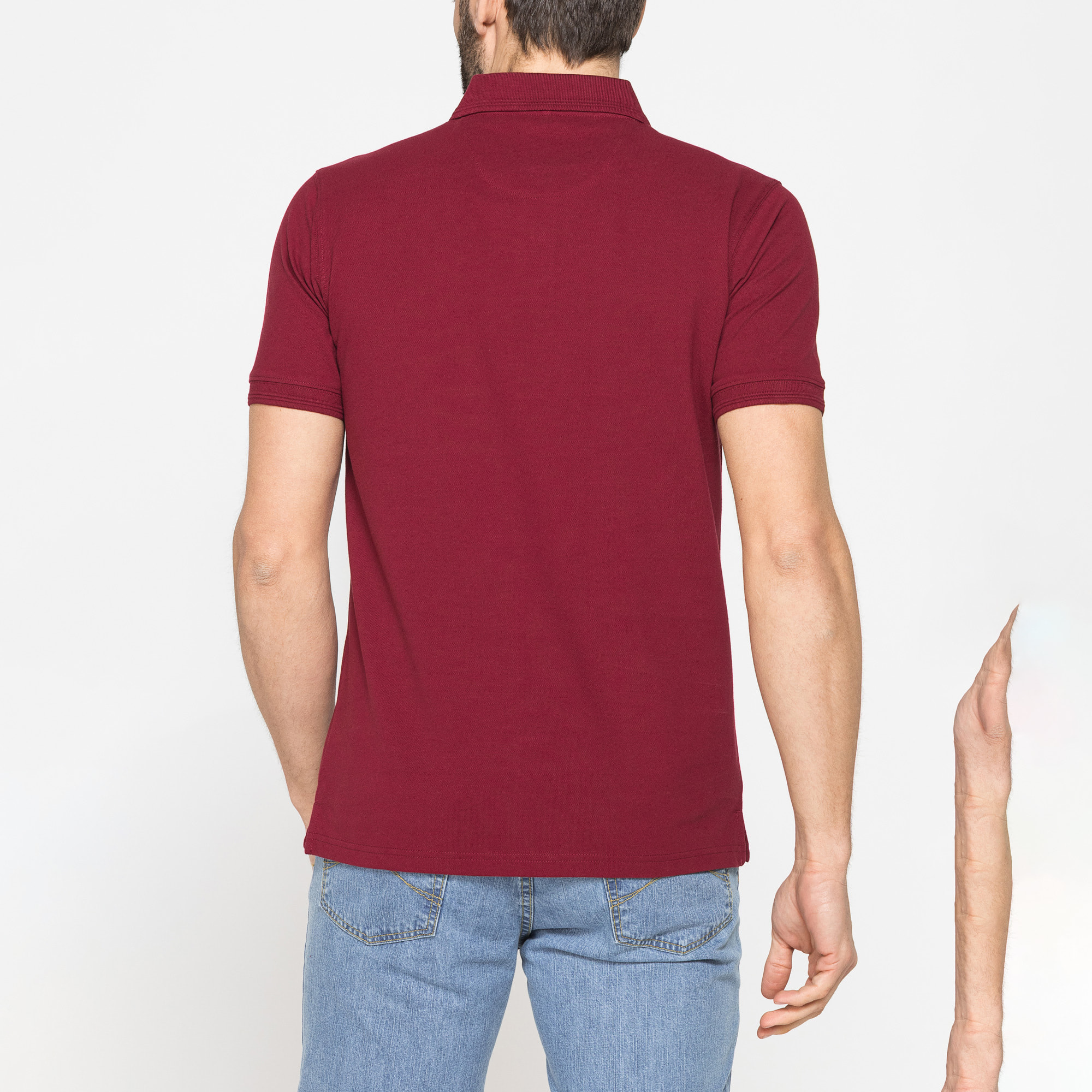 POLO MANICA CORTA IN PIQUET DI COTONE ORGANICO