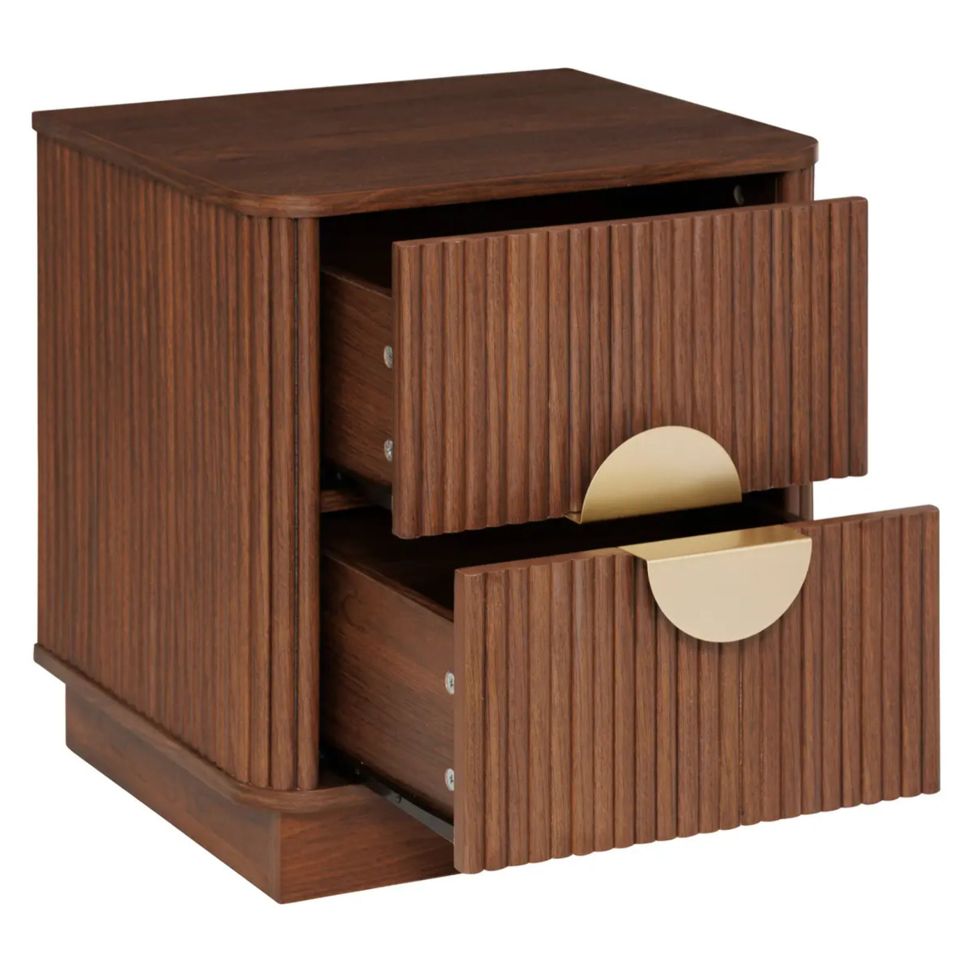 Table de chevet Wany marron 45x40cm