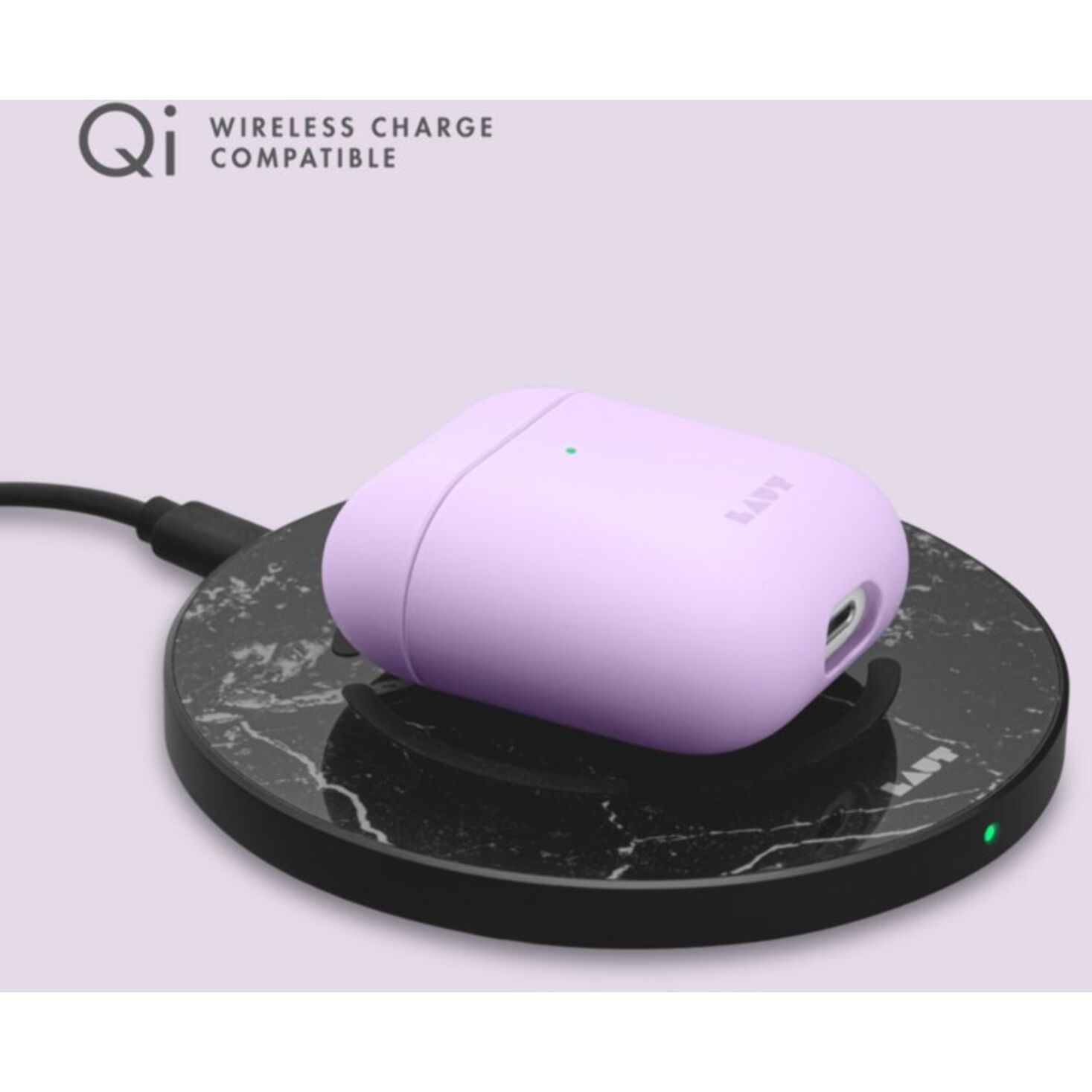 Coque LAUT Airpods Pastels bleu